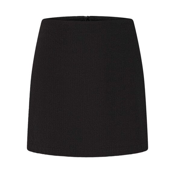 Nobody�'s Child Dresses & Skirts - Nobody�'s Child Womens/Ladies Ribbed High Waist Mini Skirt / Black